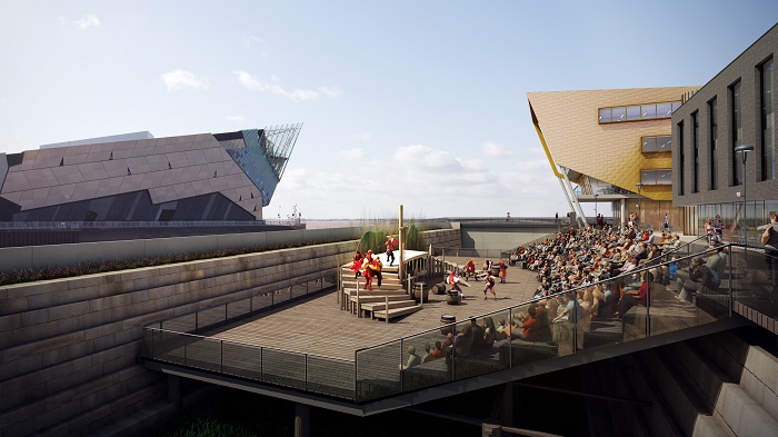 Stage @TheDock artist's impression little