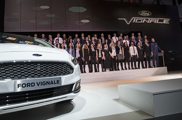 Images showing the Ford stand and conference at the Geneva Motor Show in Switzerland March 1, 2016.