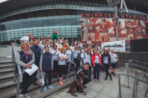 Howard's Way Walkers at the starting line at Emirates Stadium [1524713]