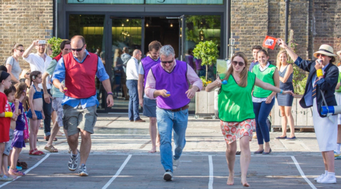 kings cross sports day with Produce UK