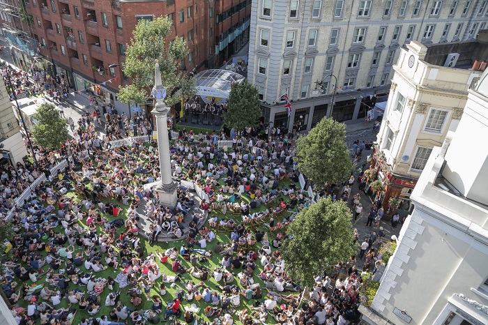 Seven Dials Monument little