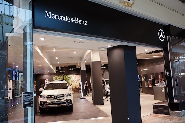 Mercedes-Benz Vans UK choose TRO for first ever lifestyle store - Fieldmarketing