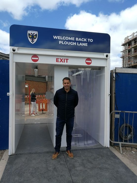 Joe Palmer, CEO, AFC Wimbledon